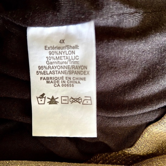 Gathered V-Neck Tank - Penningtons - Picture 4 of 5